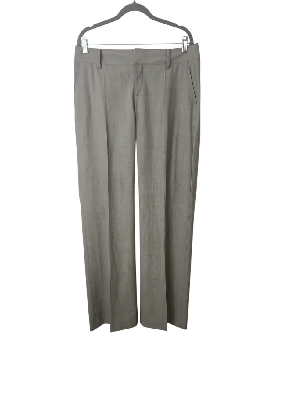 Valette Nordstrom Light Gray Gaucho Style Tailored Workwear Dress Pants Size 10